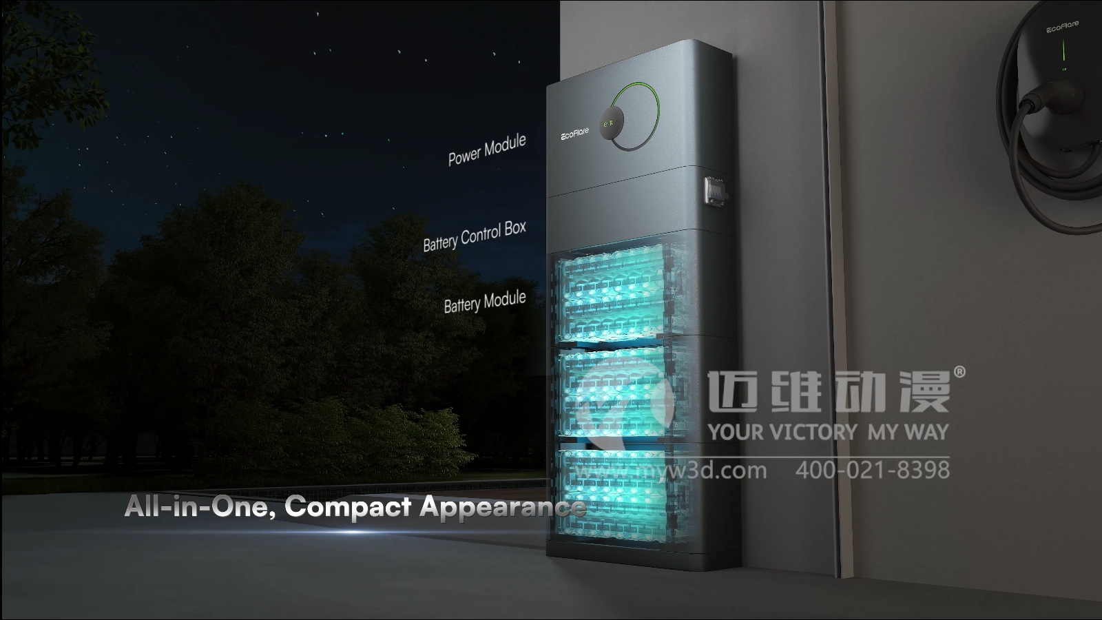戶(hù)儲一體機三維動(dòng)畫(huà)展示(圖2)