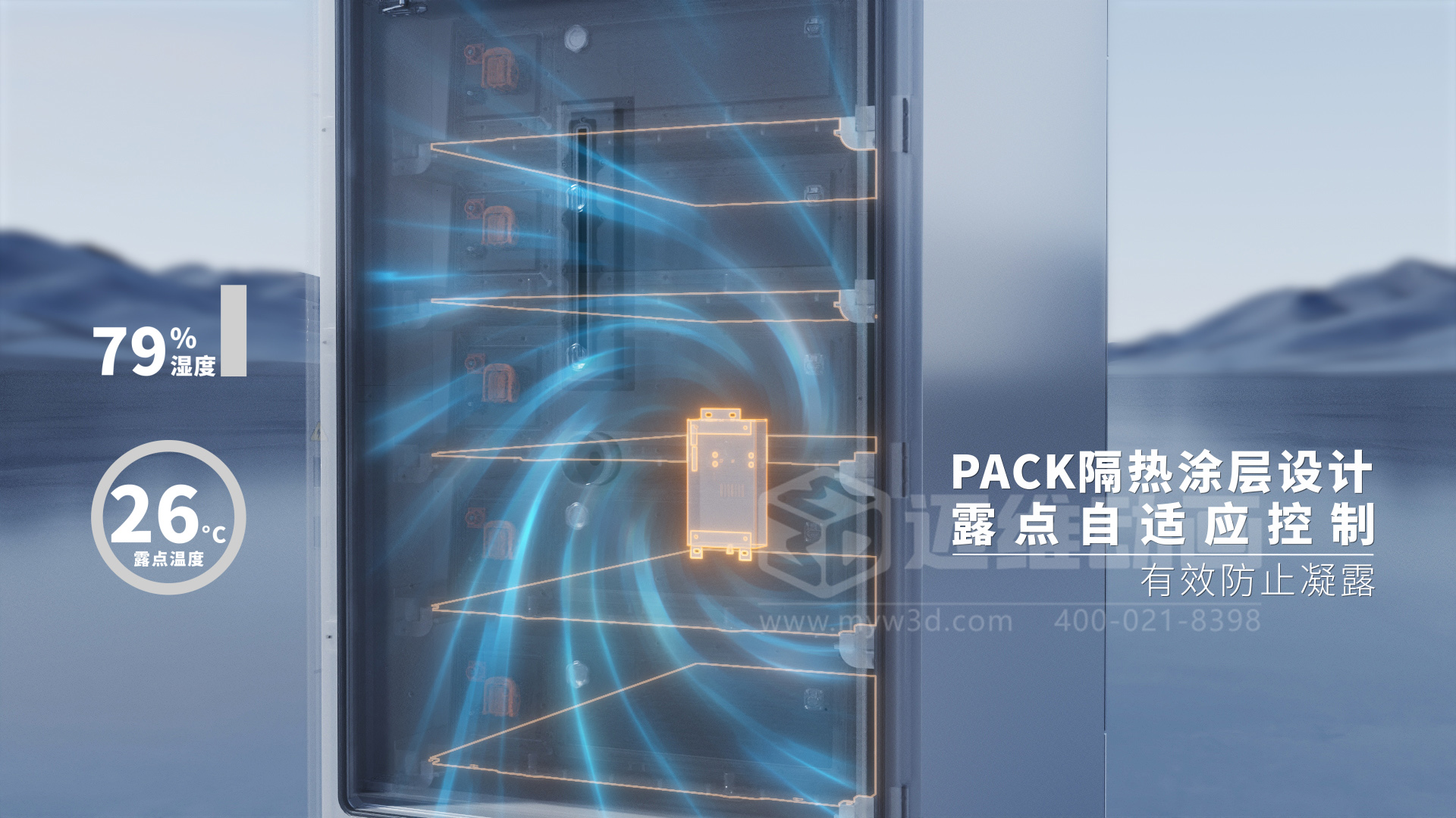 工商業(yè)儲能柜 3D 動(dòng)畫(huà)展示(圖3)