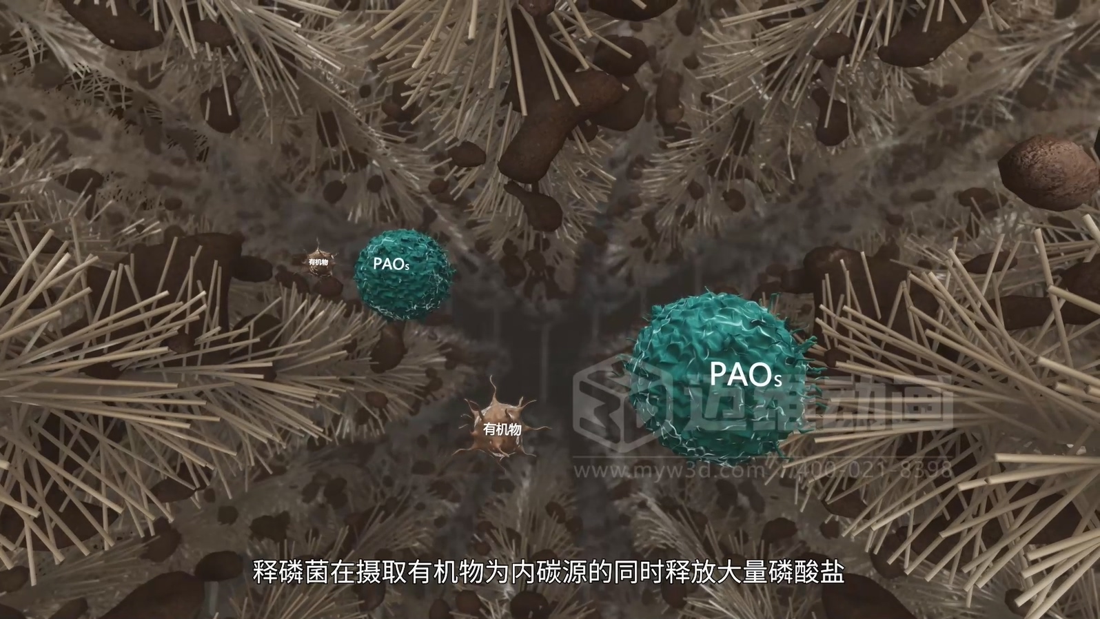 驚爆！三維動(dòng)畫(huà)全方位展示鄉鎮污水一體化處理工藝，環(huán)保企業(yè)機遇來(lái)襲(圖4)