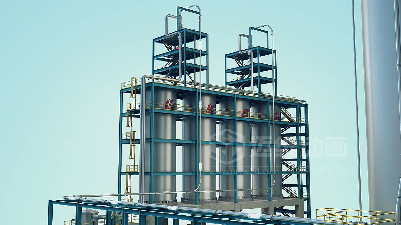 粉粒體物料處理系統三維動(dòng)畫(huà)(圖9)